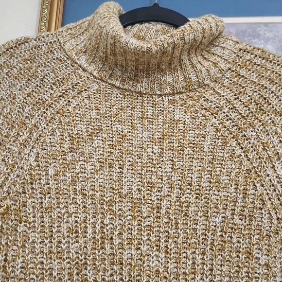 New Chunky Knit Long Sleeve Sweater Cozy Fall Outfit Winter Lagenlook Coastal - Picture 4 of 6